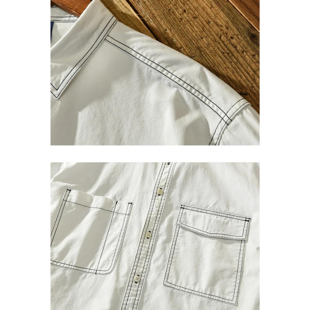 Colm Cotton Button-Down Shirt