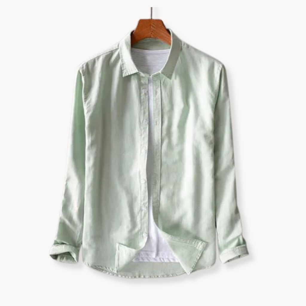 Camisa de Lino y Algodón Daire