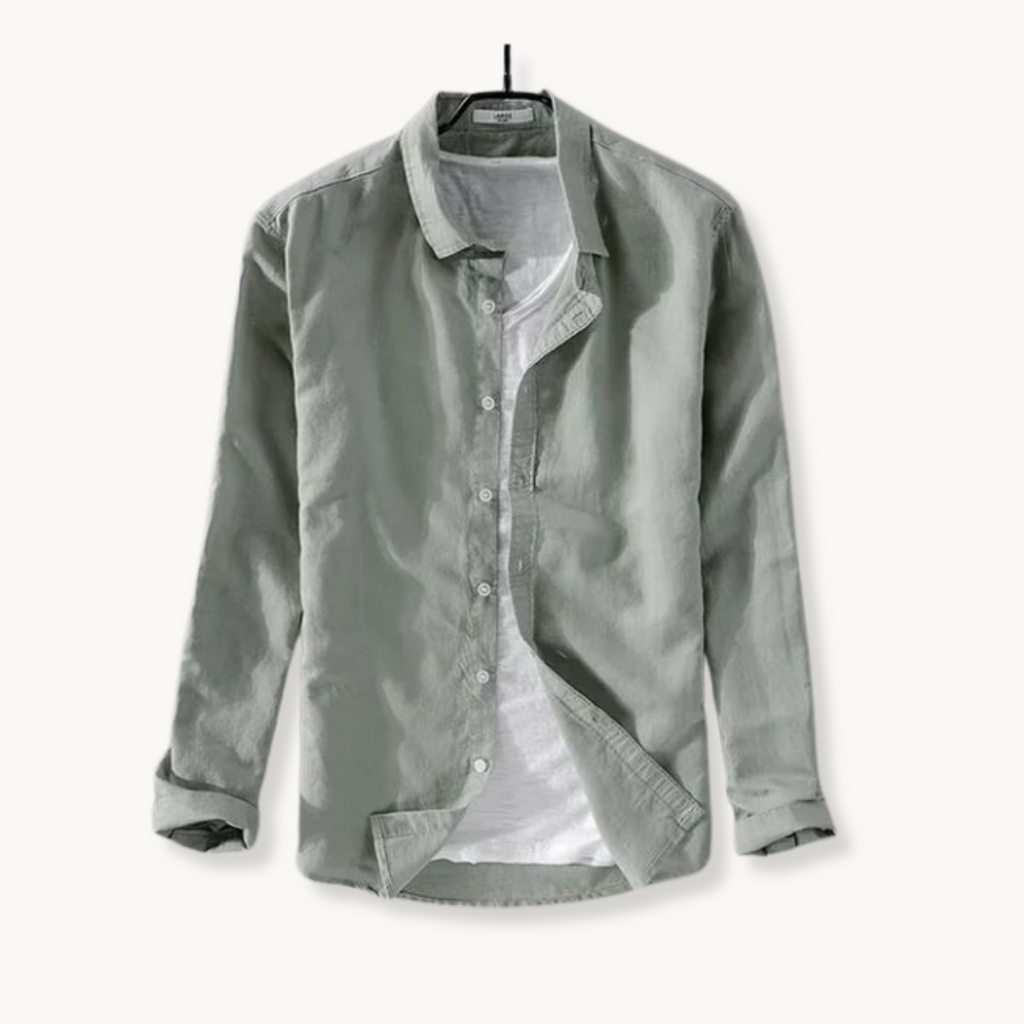 Camisa de Lino y Algodón Daire