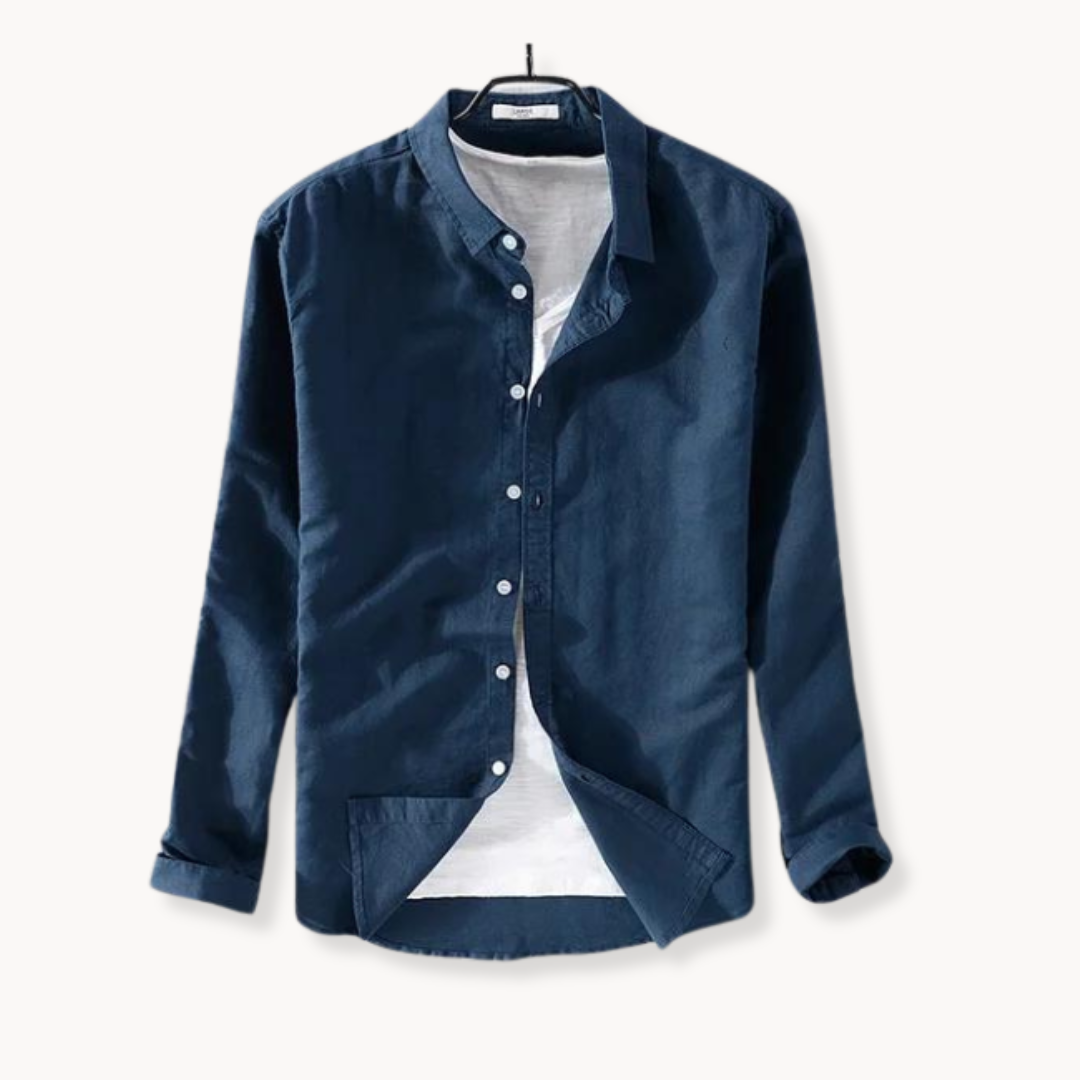 Camisa de Lino y Algodón Daire