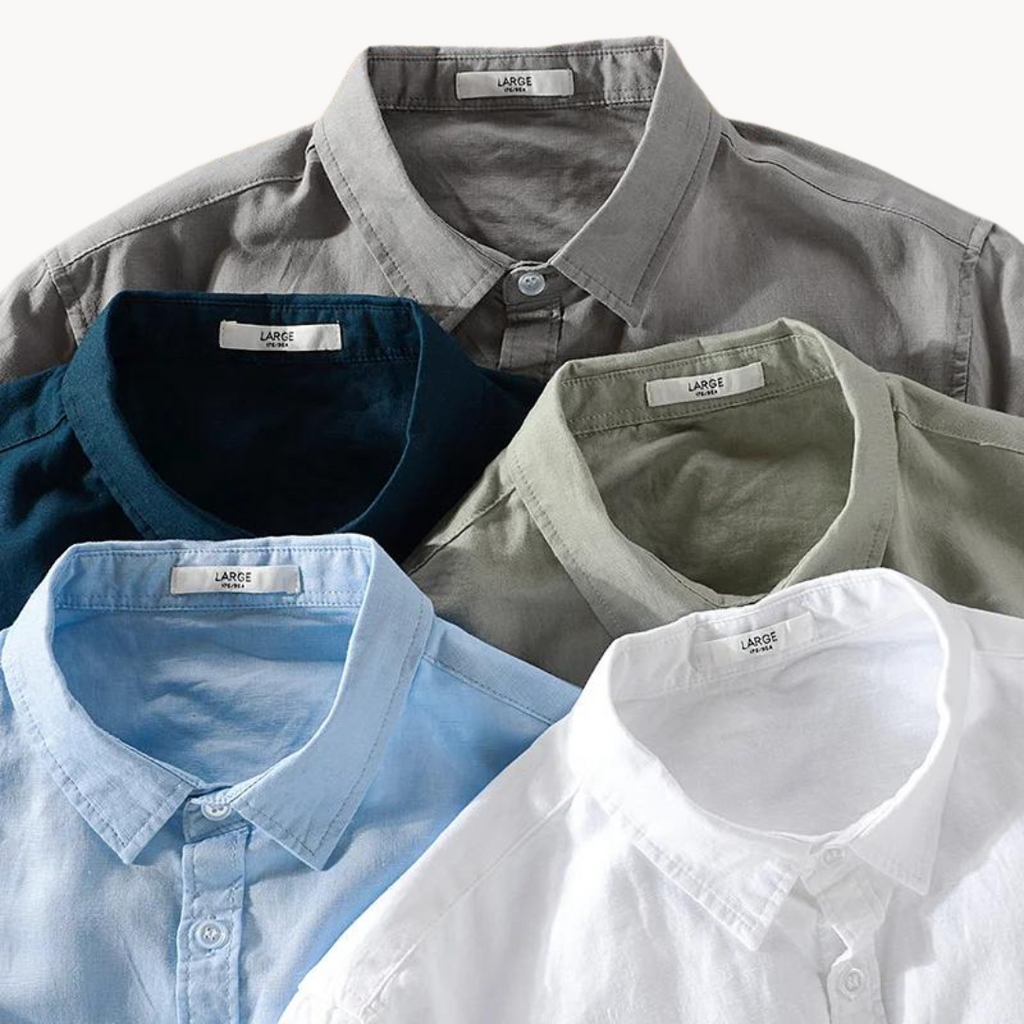 Camisa de Lino y Algodón Daire