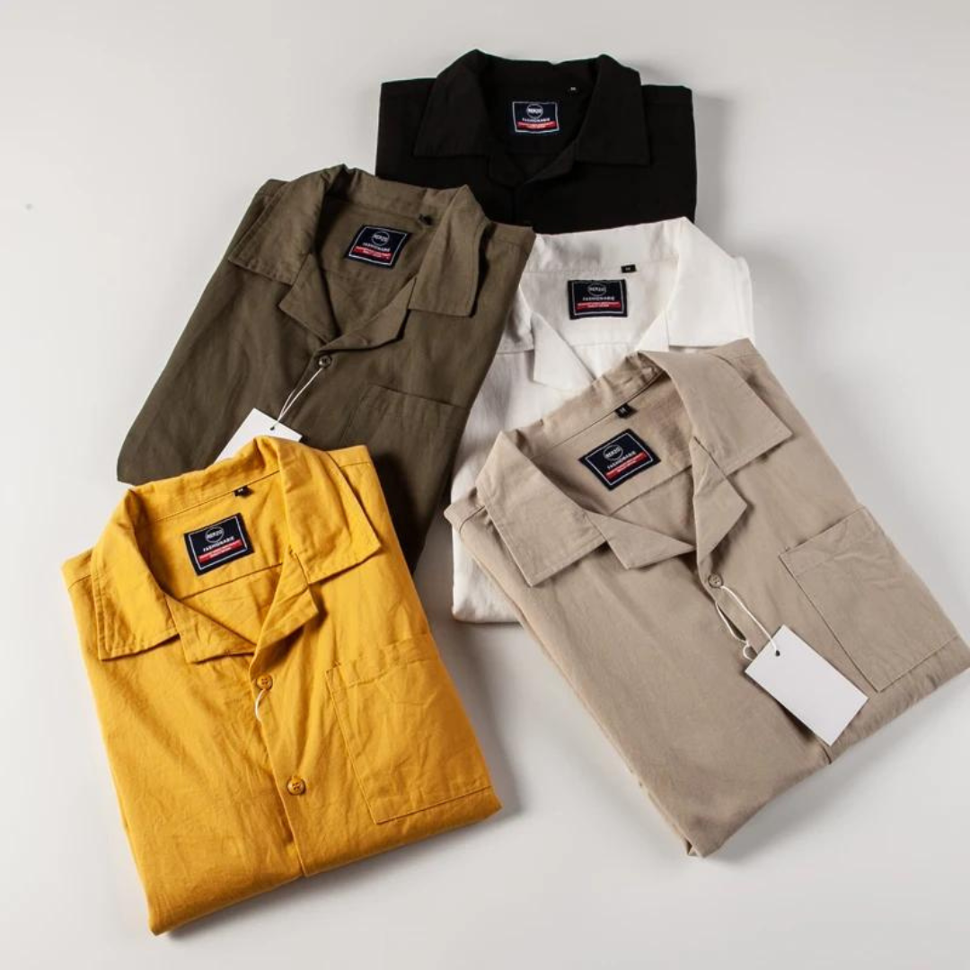 Polo con Cuello Camp de Algodón Prime