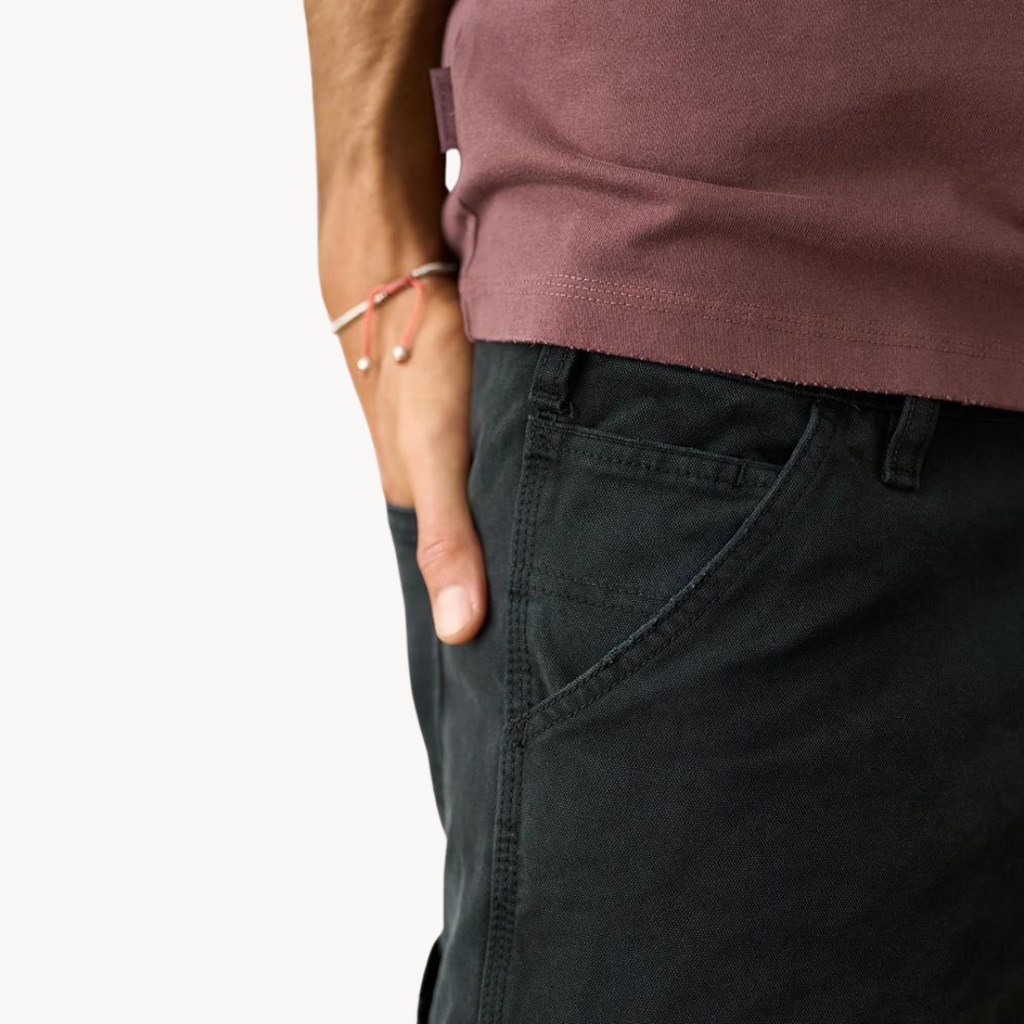 Short en coton pour les trajets domicile-travail