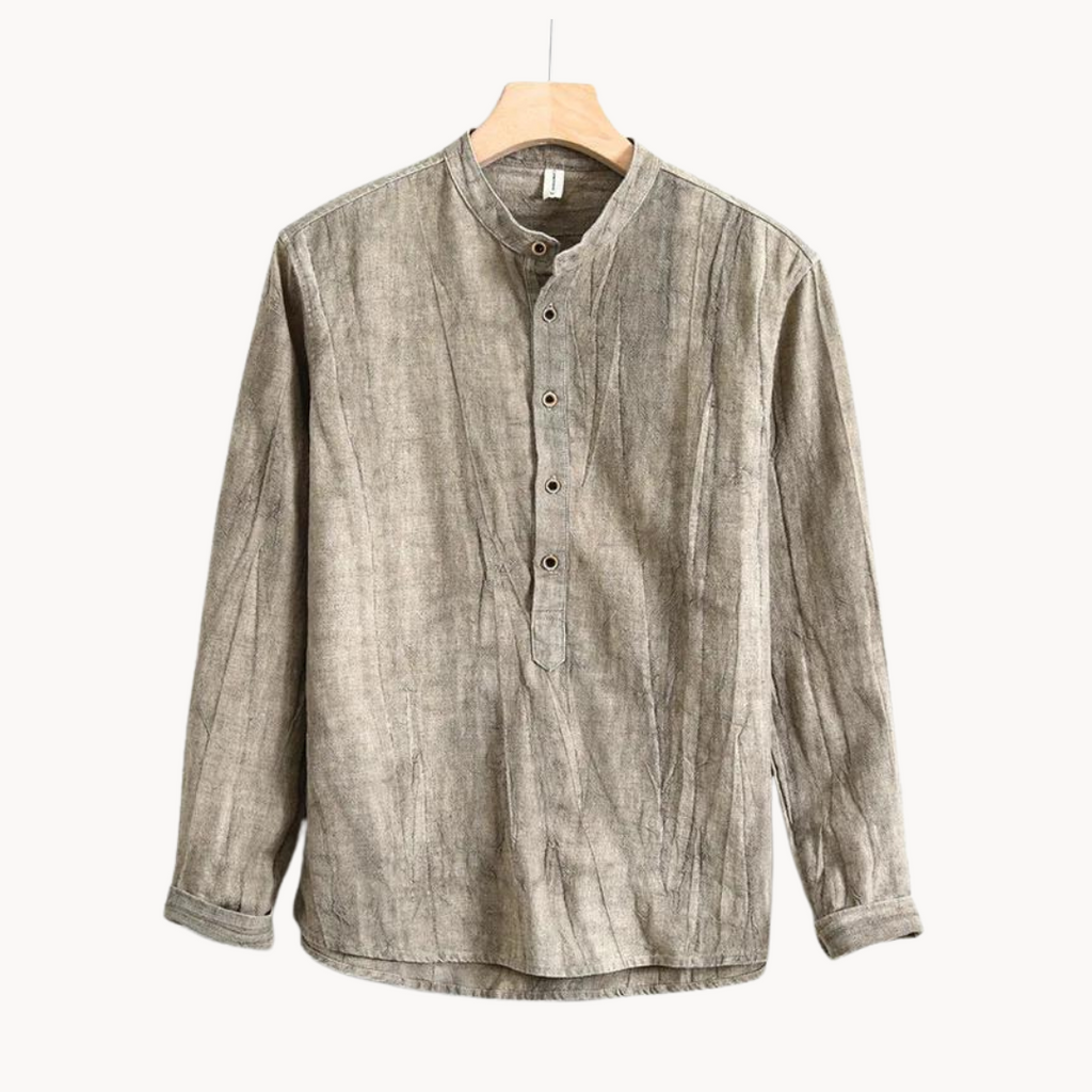Taras cotton and linen shirt