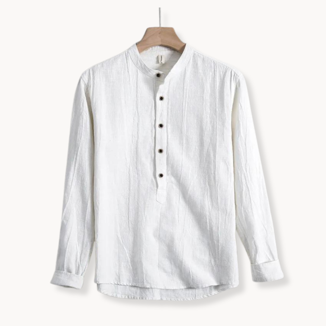 Taras cotton and linen shirt