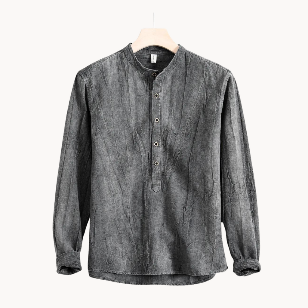 Taras cotton and linen shirt