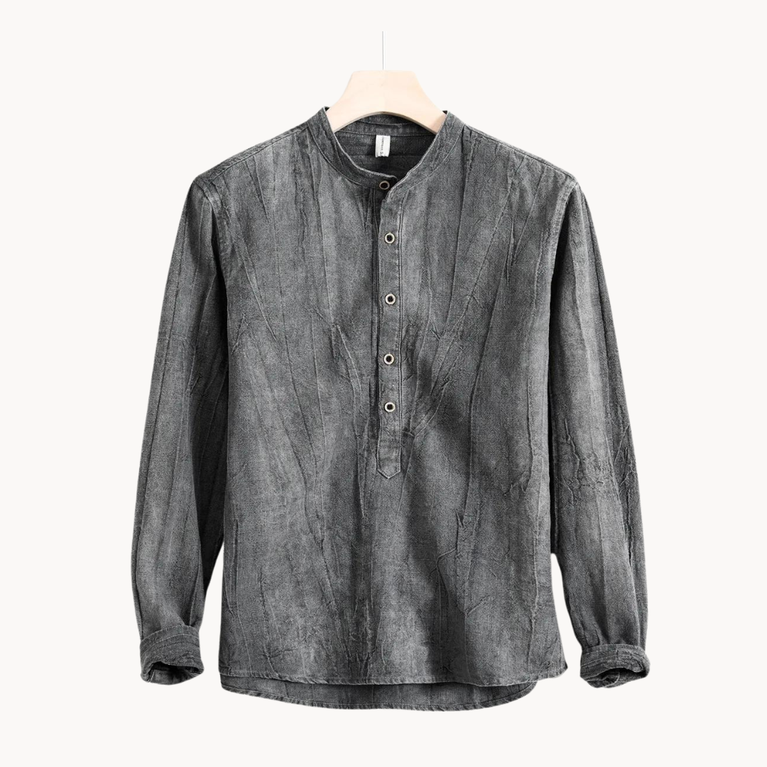 Taras cotton and linen shirt
