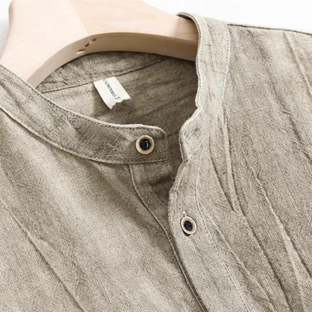 Taras cotton and linen shirt
