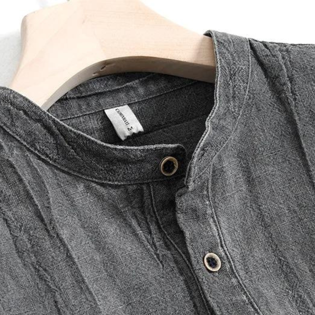 Taras cotton and linen shirt