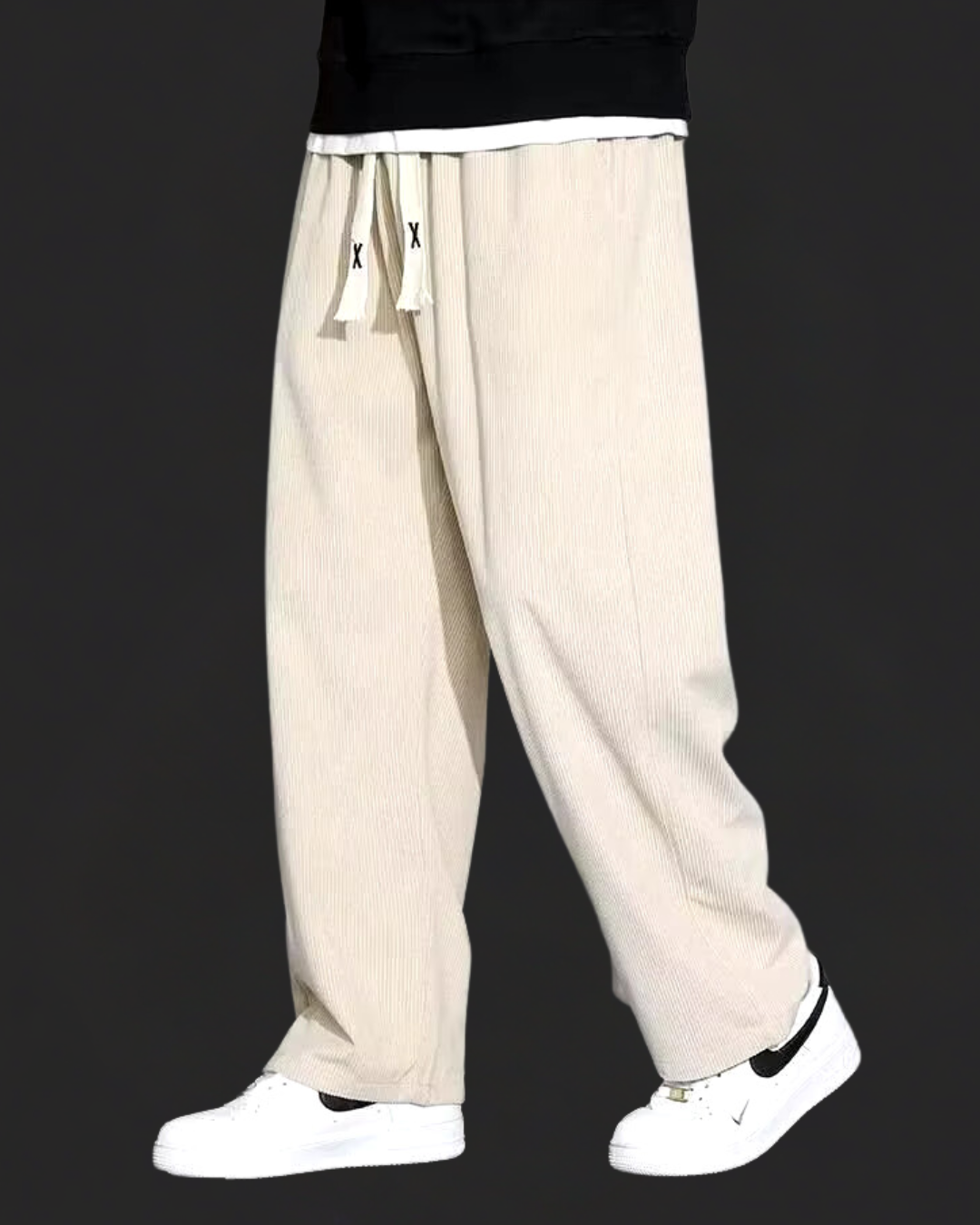 Classic Relaxed Fit Corduroy Trousers