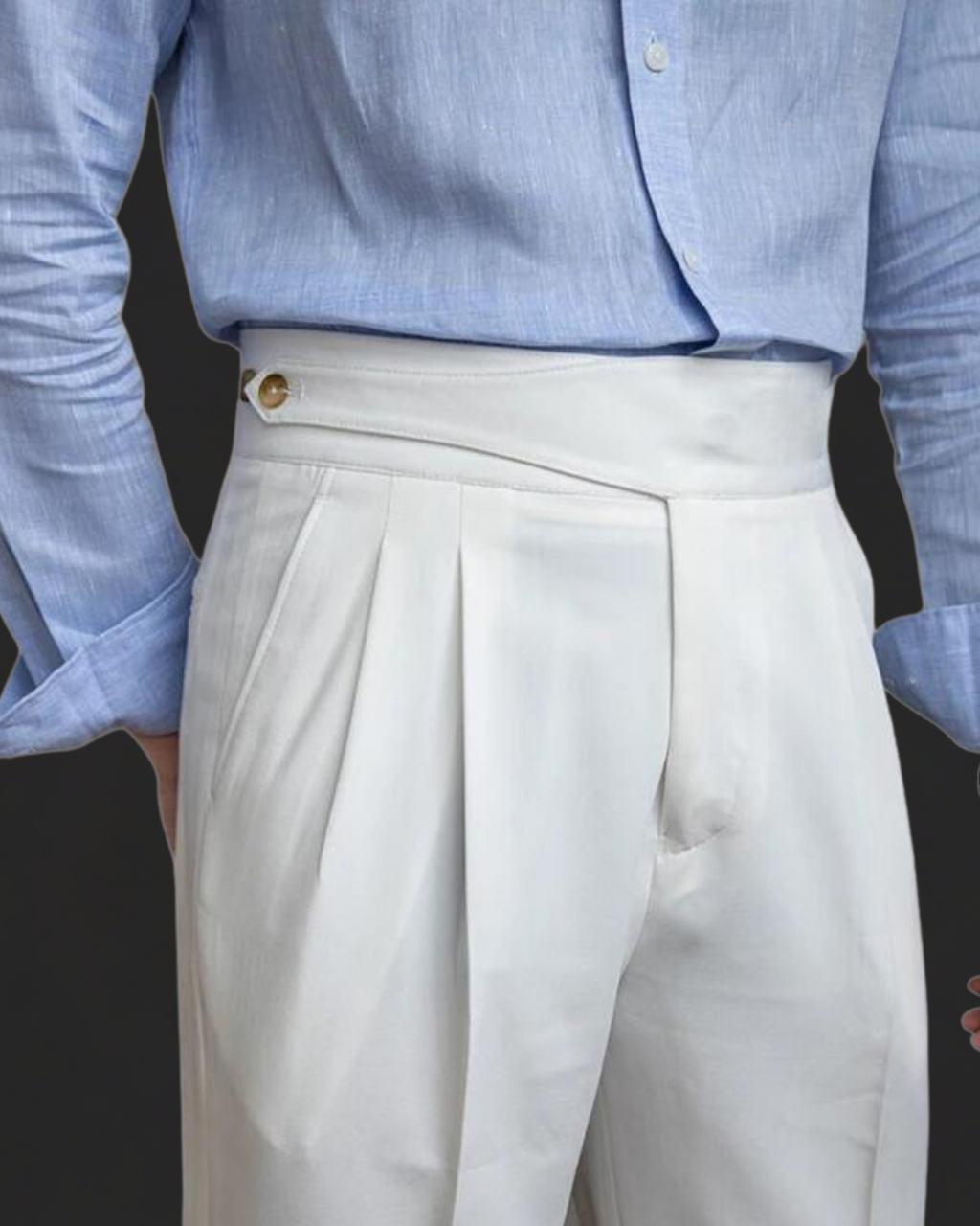 Pantalon en coton de Lisbonne