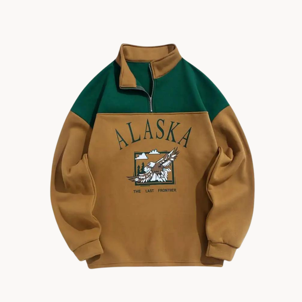 Suéter AK con Cuello Quarter Zip