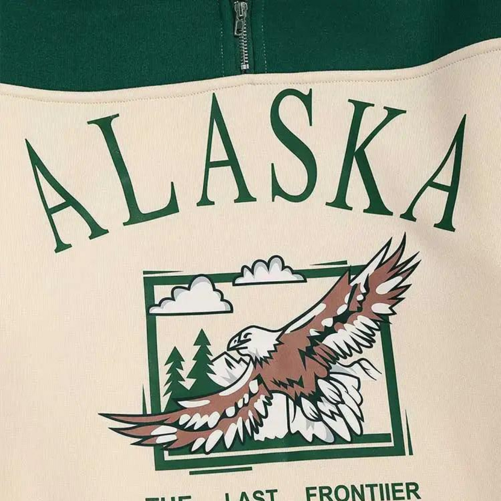 Suéter AK con Cuello Quarter Zip