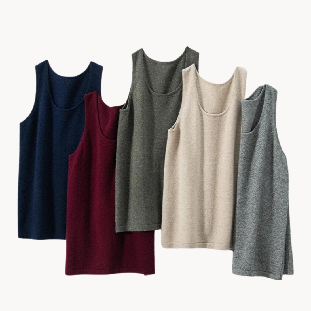 Kamil Cashmere Tank Top