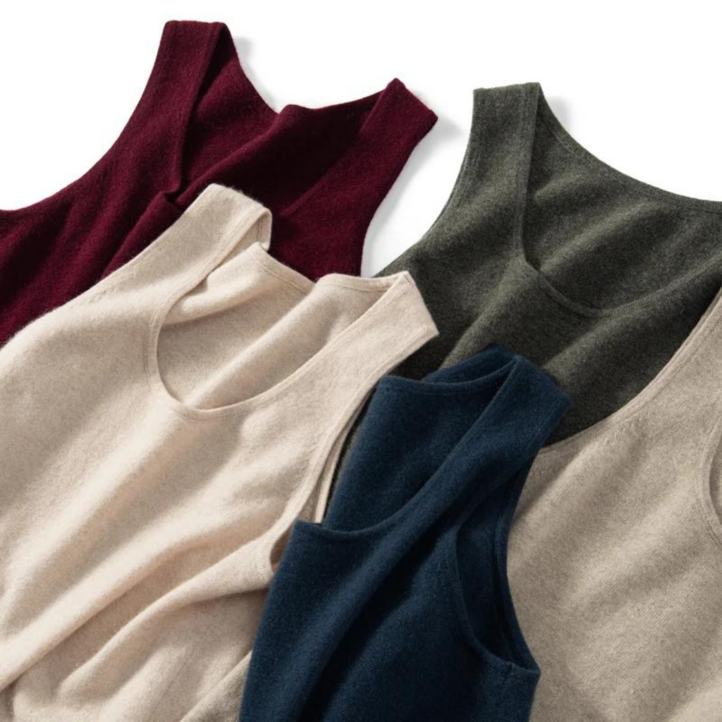 Kamil Cashmere Tank Top