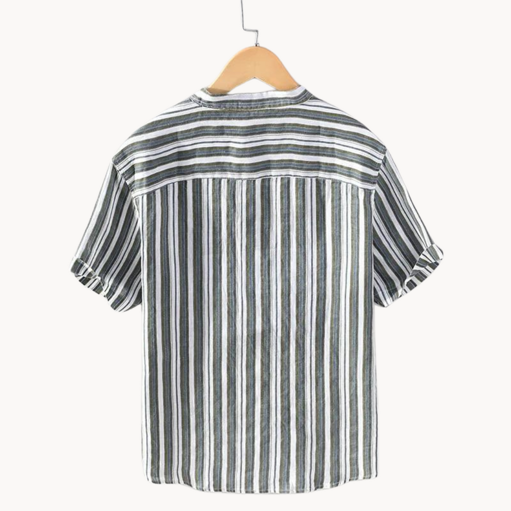 Caelan Cotton and Linen Shirt