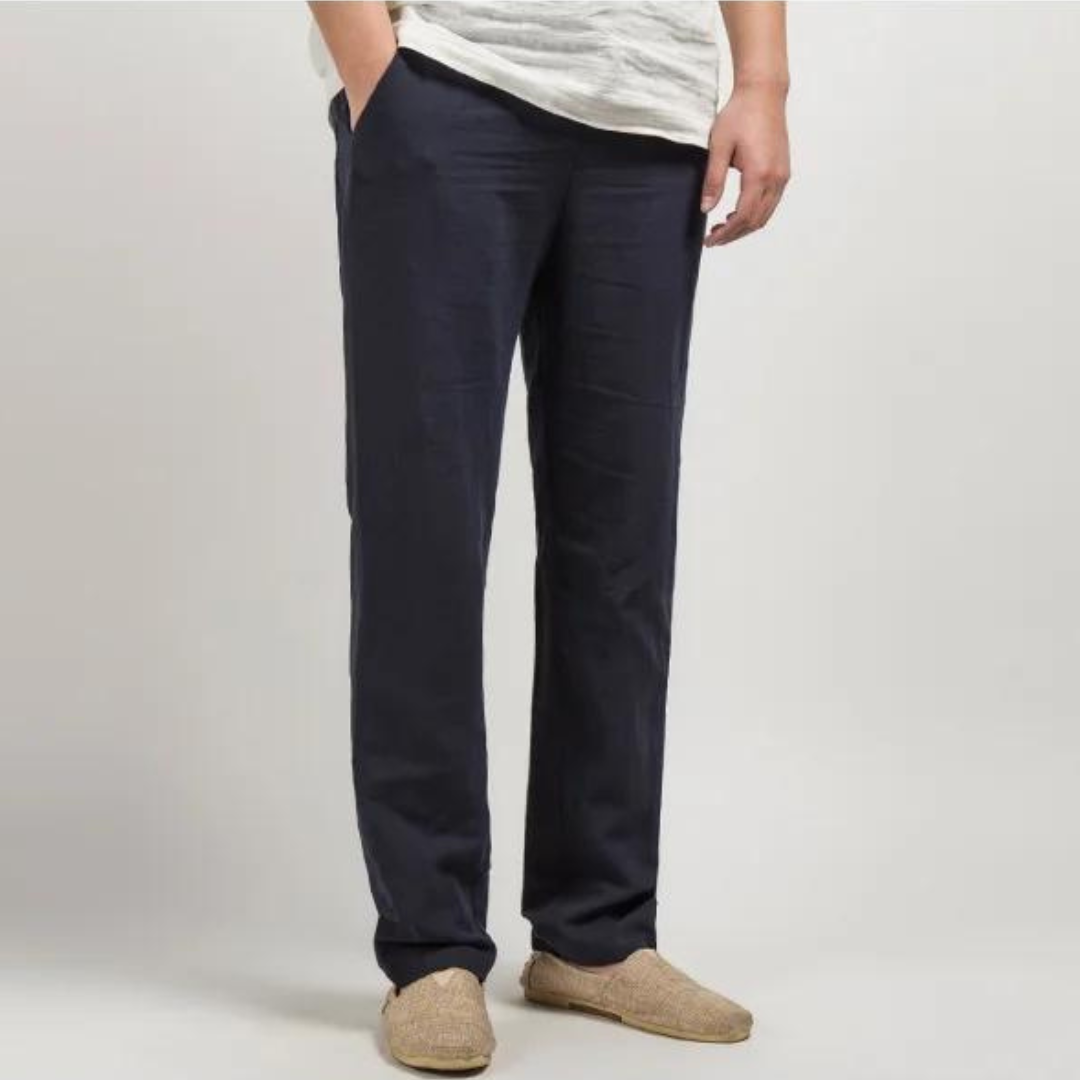 Yves Relaxed Linen Trousers