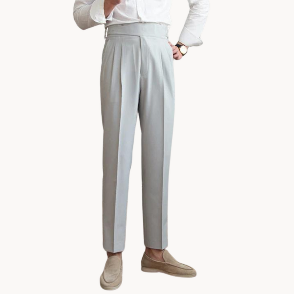 Costa Pleated Gurkha Trousers