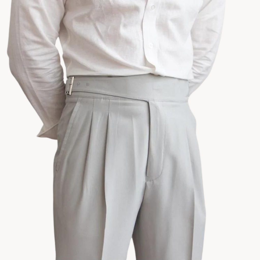 Costa Pleated Gurkha Trousers