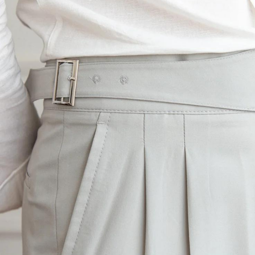 Costa Pleated Gurkha Trousers