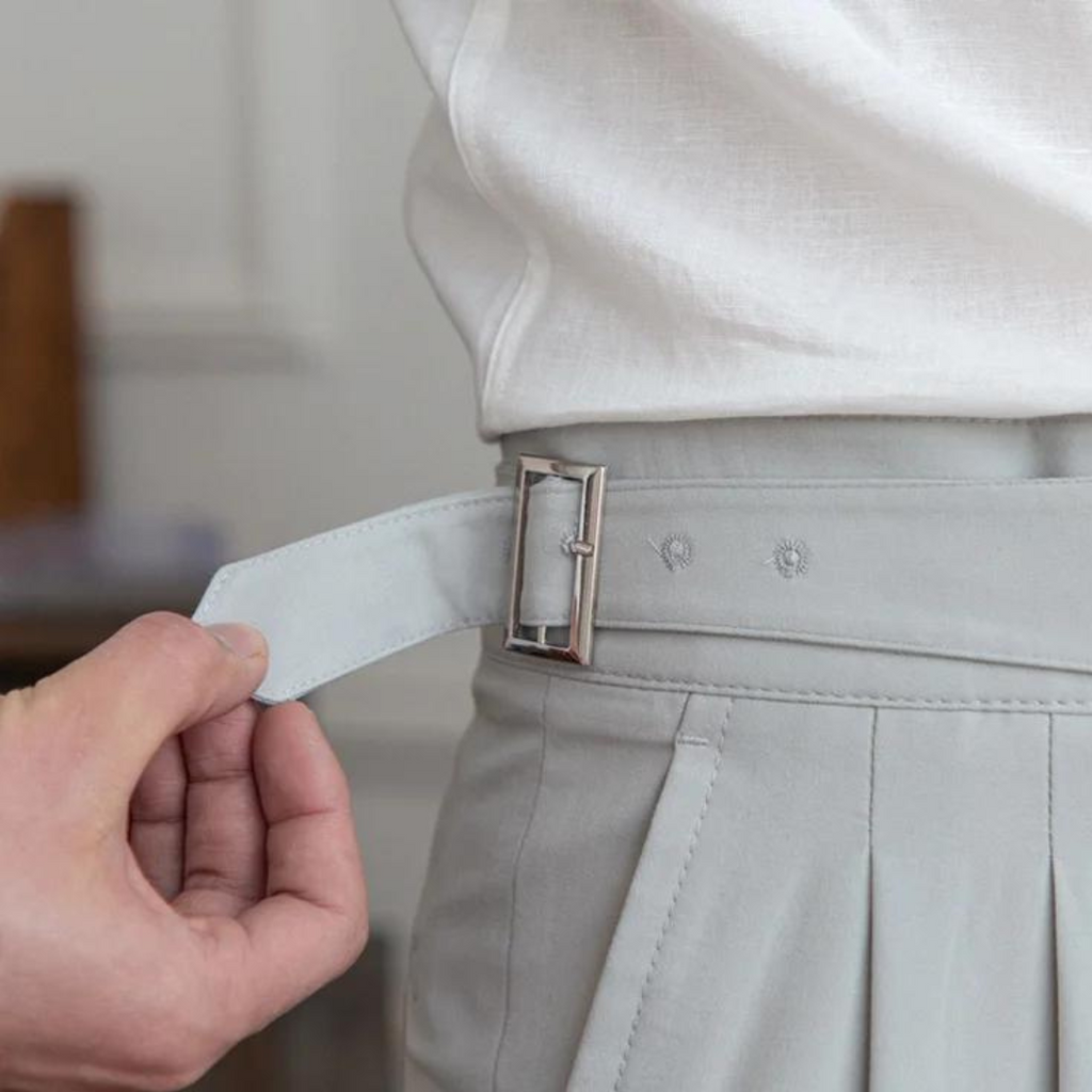 Costa Pleated Gurkha Trousers