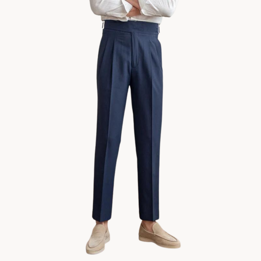 Costa Pleated Gurkha Trousers