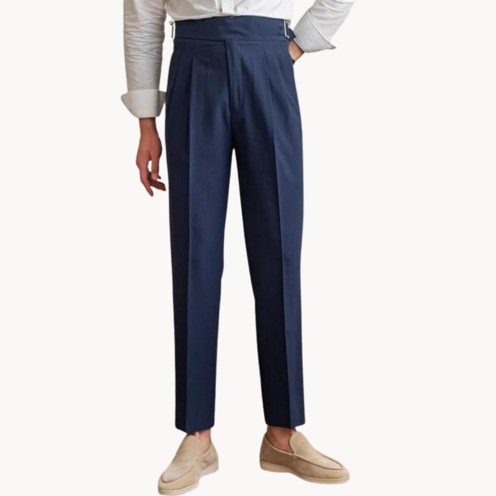 Costa Pleated Gurkha Trousers