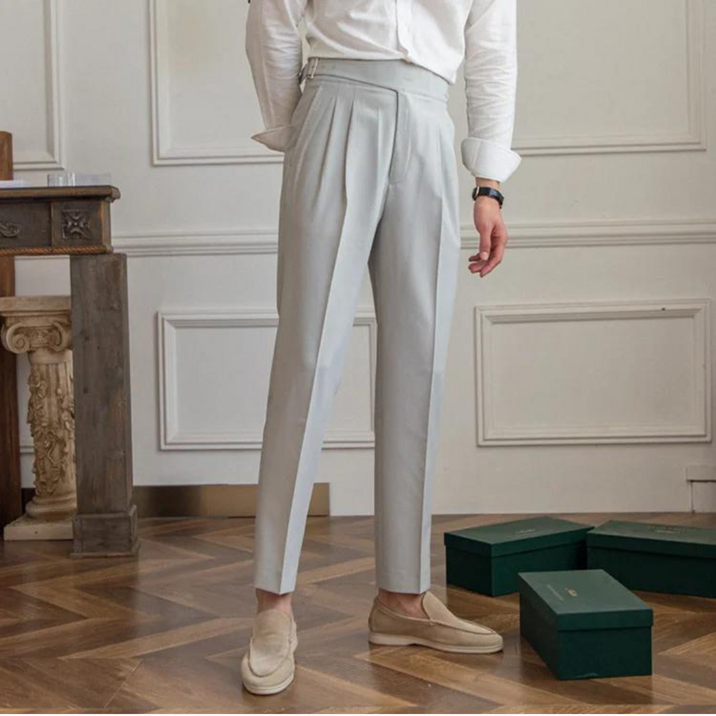 Costa Pleated Gurkha Trousers