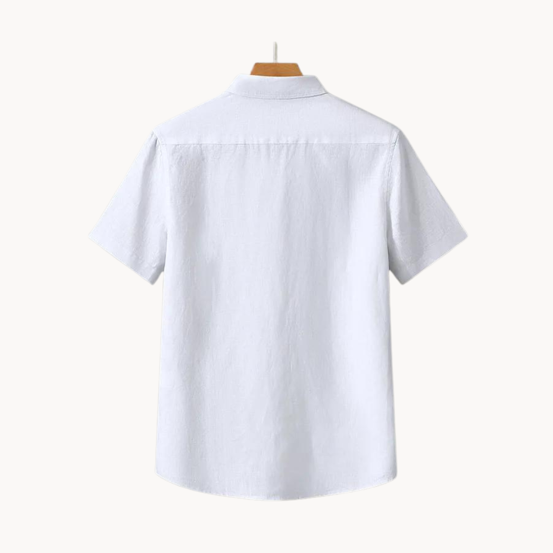 Royale linen button-down shirt