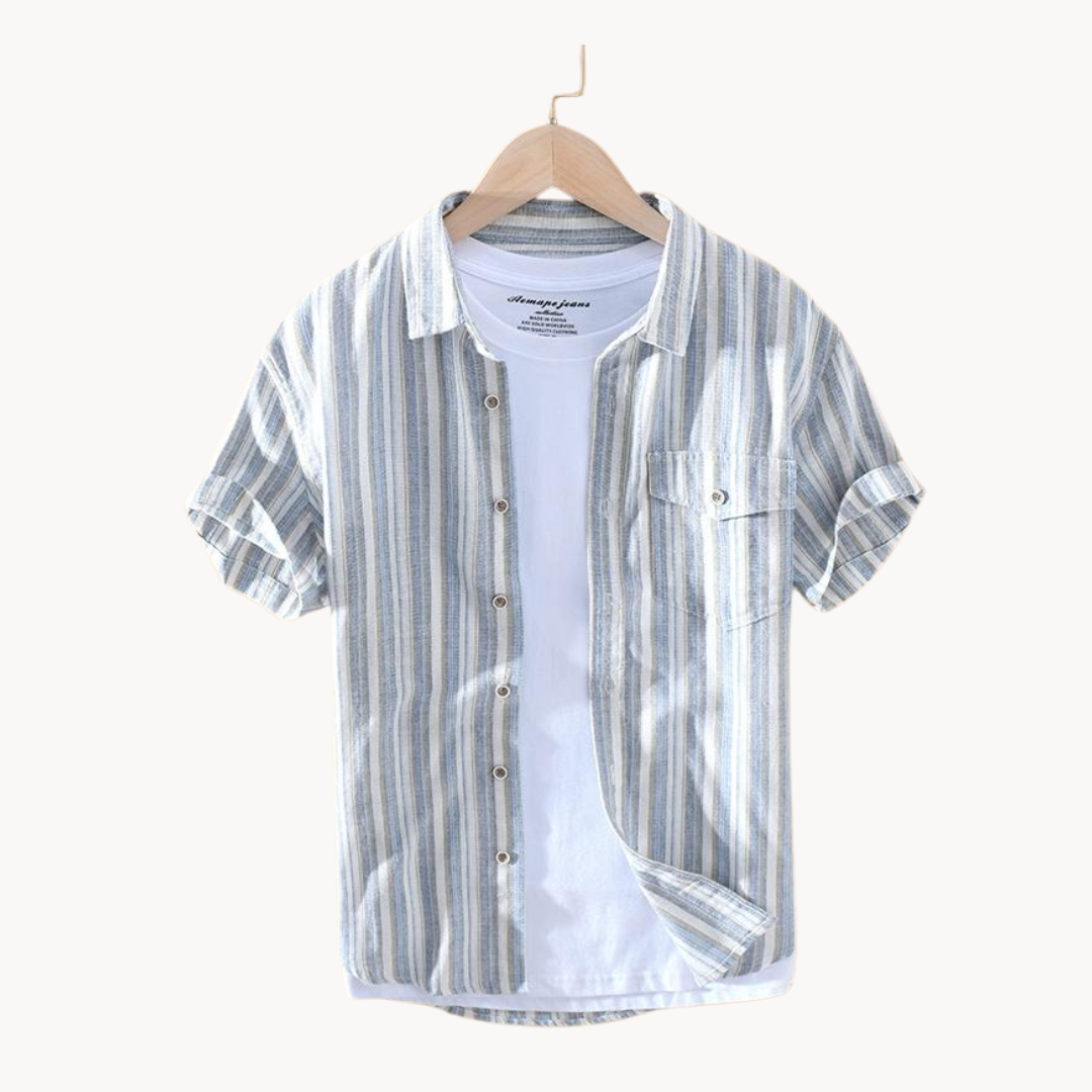 Camisa Baron de Lino y Algodón