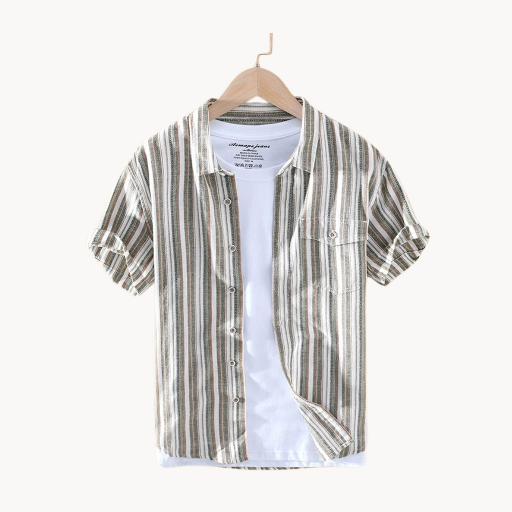 Camisa Baron de Lino y Algodón