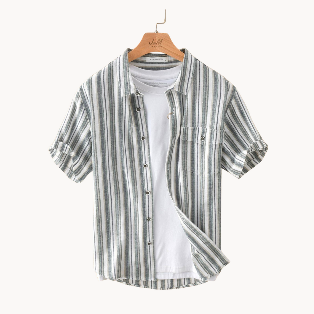 Camisa Baron de Lino y Algodón