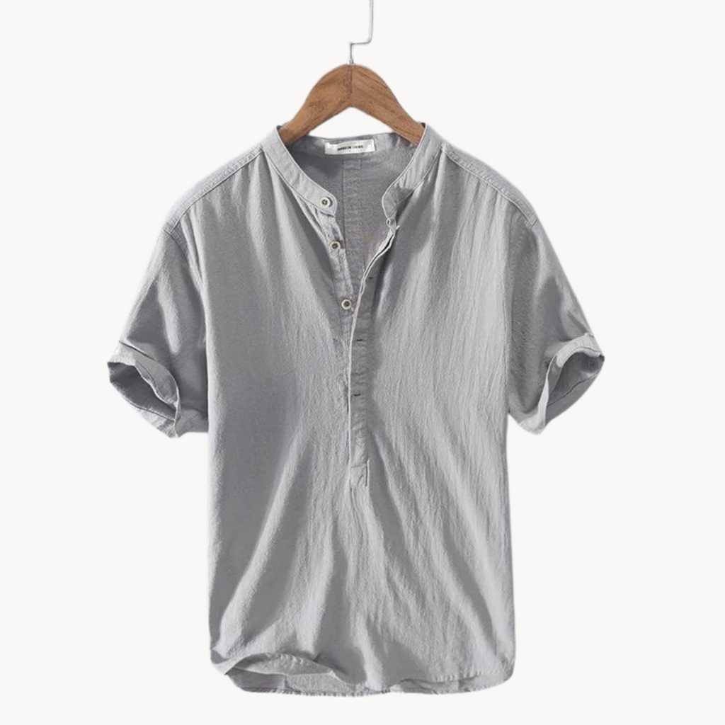 Capri Coast Linen Shirt