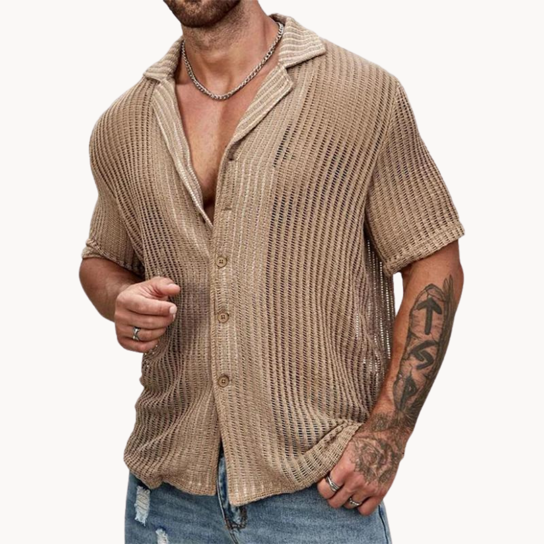 Camisa Tejida Milano Hollow
