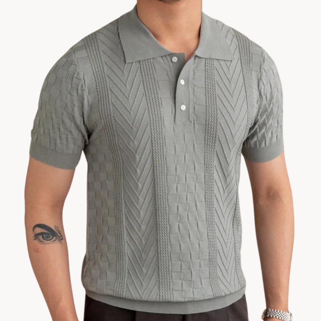 Polo Dante de Jacquard