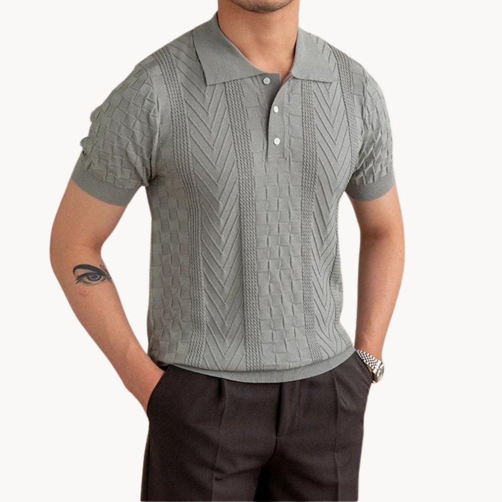 Polo Dante de Jacquard
