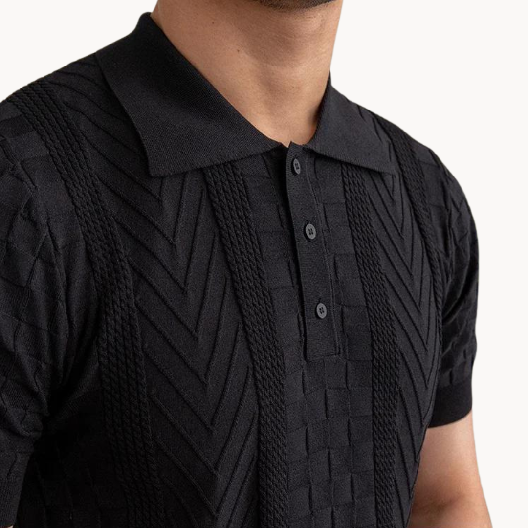 Polo Dante Jacquard