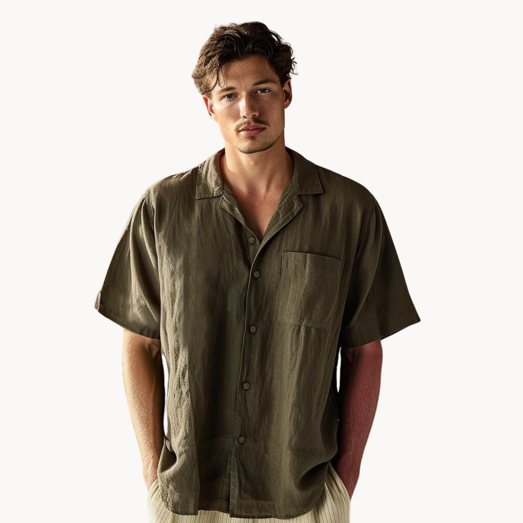 Polo con Cuello Camp de Algodón Prime