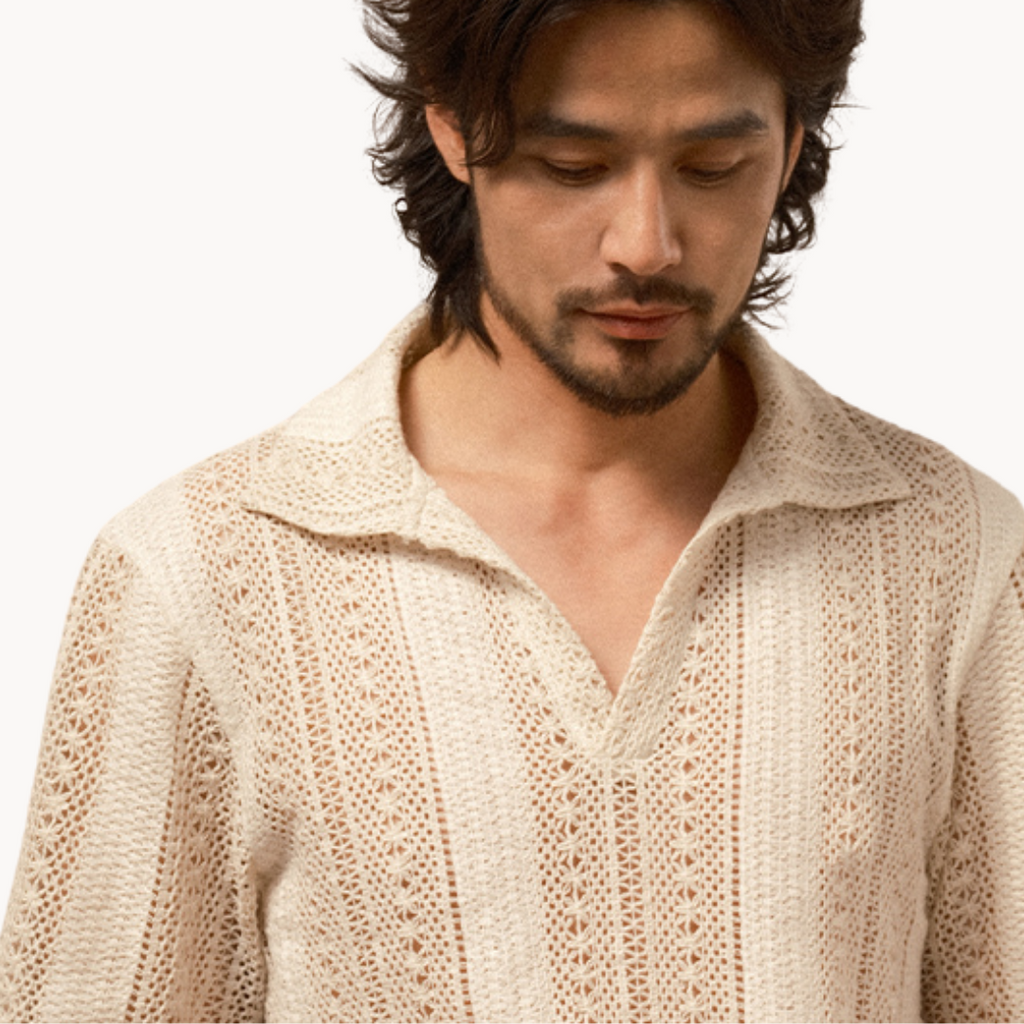 Kyriakos Knit Polo Shirt