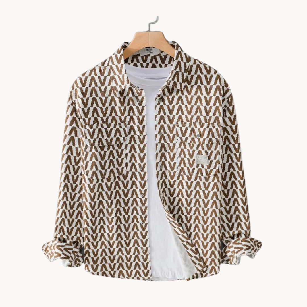 Camisa Kjell de Algodón