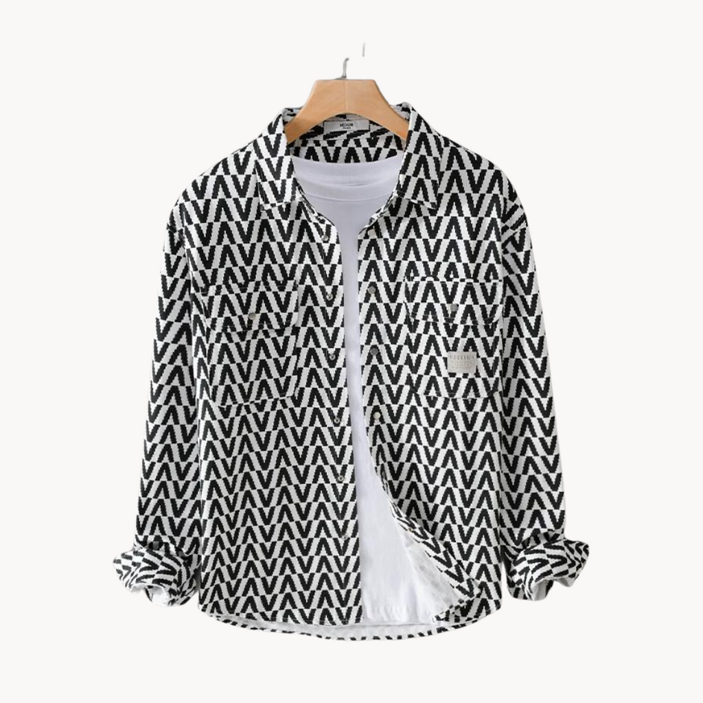 Camisa Kjell de Algodón