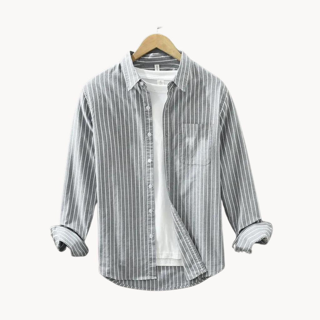 Ciro Cotton Striped Shirt