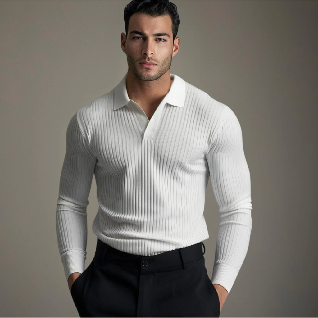 Chemise Ashford à col ouvert