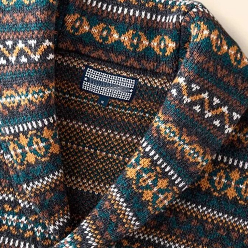 Gilet en mélange doux à col châle