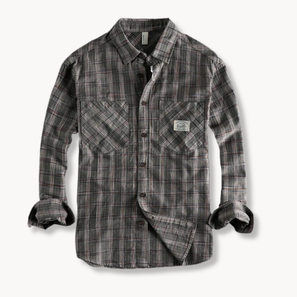 Ridge plaid flannel shirt