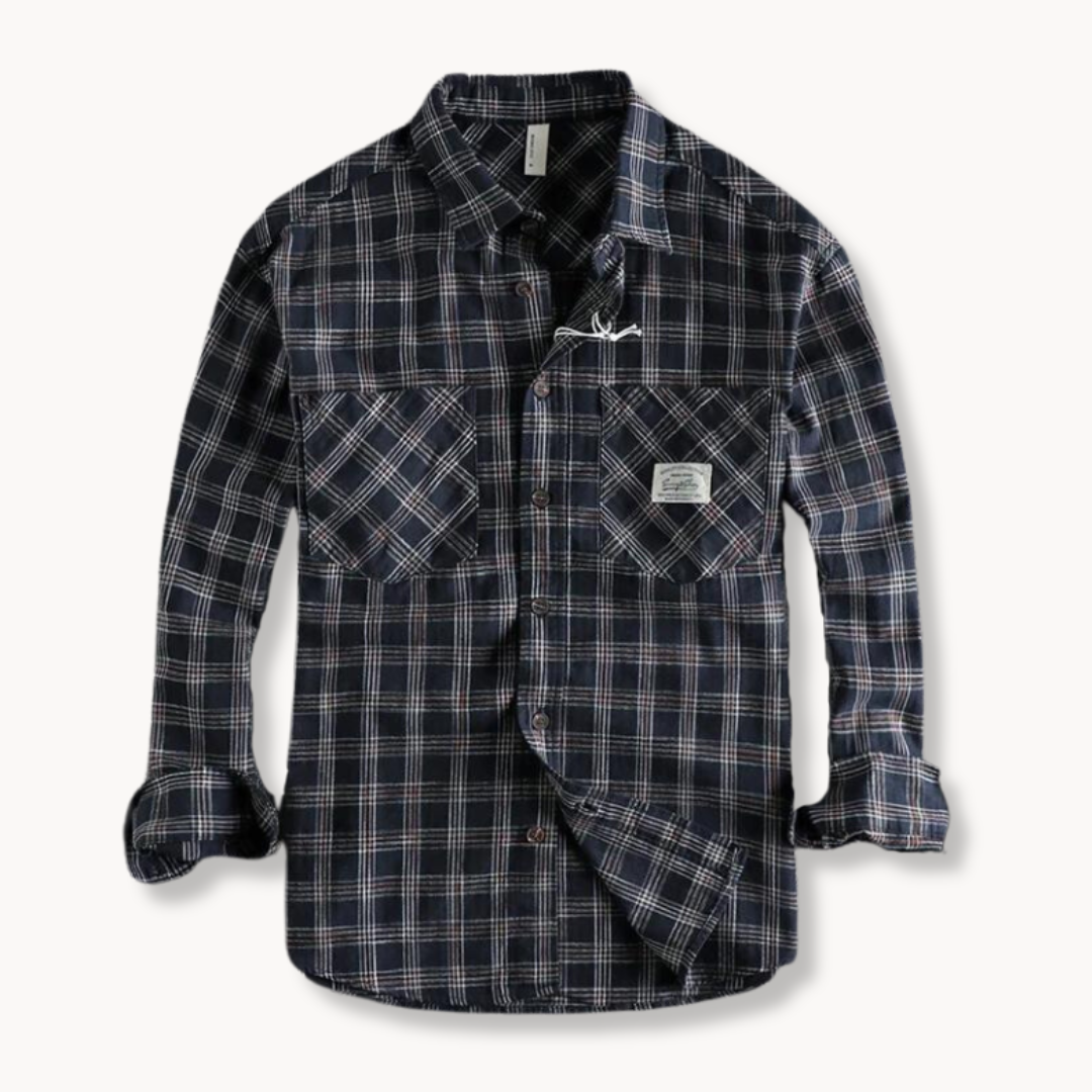 Camisa Ridge de franela a cuadros