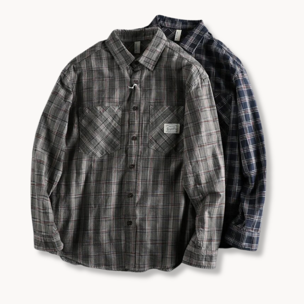 Ridge plaid flannel shirt