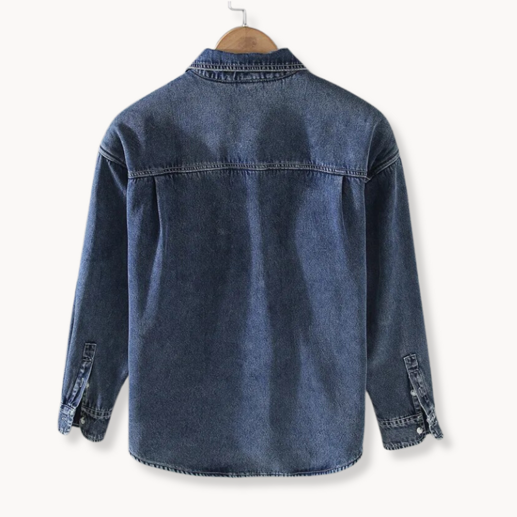 Reverie Camisa de Denim Forrada
