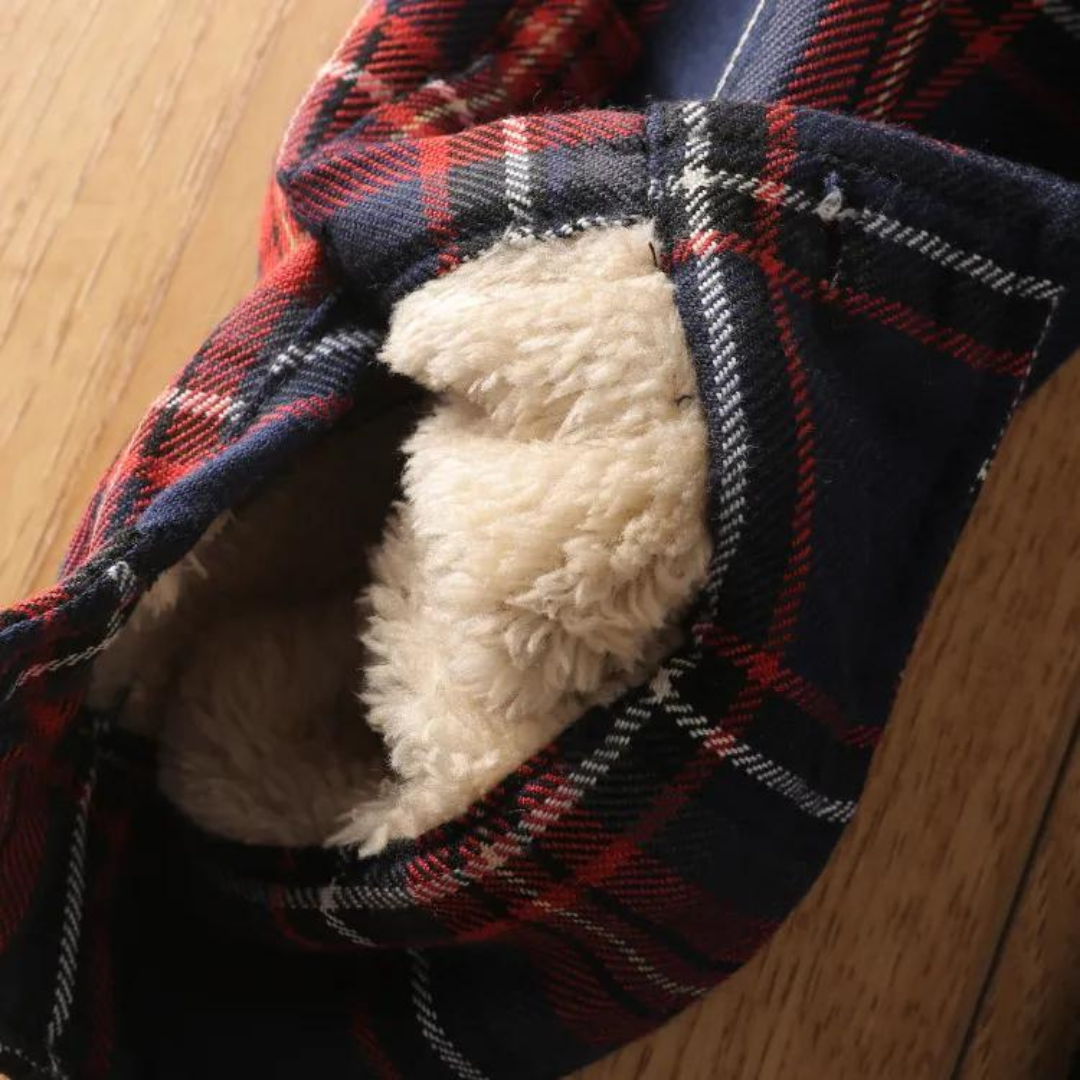 Chaqueta Farhan Forrada de Franela