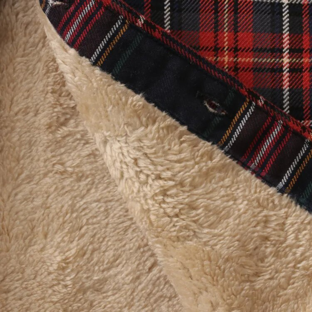 Chaqueta Farhan Forrada de Franela